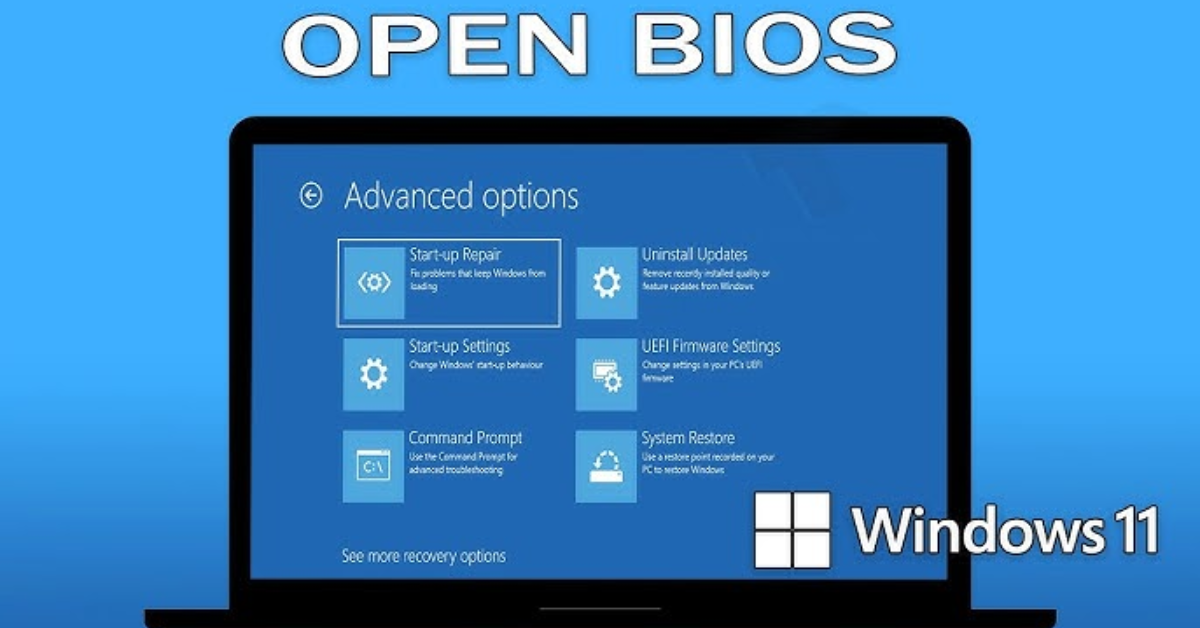 How to Go to BIOS on Windows 11