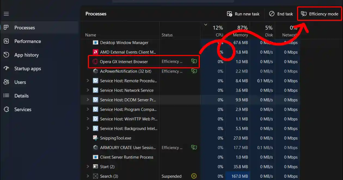 How to Use Efficiency Mode in Windows 11 to Optimize System Performance